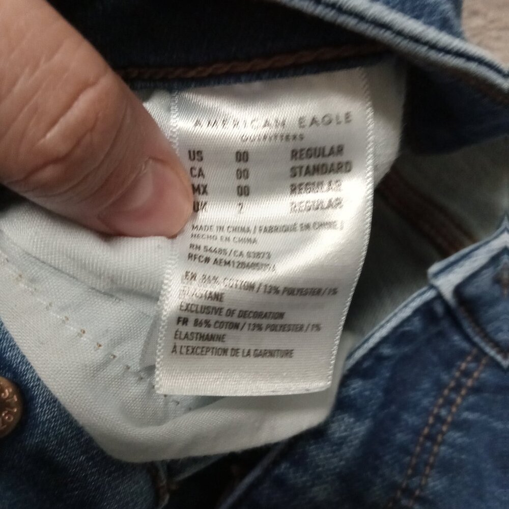 American eagle outfitters size 00 jeggings - Picture 2 of 5